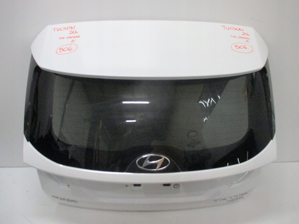 фото №5, Крышка багажника задняя hyundai tucson iv 20r pod камера