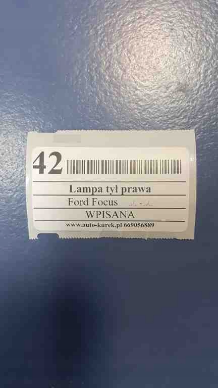 фото №3, Ford focus mk1 лампа правый задняя