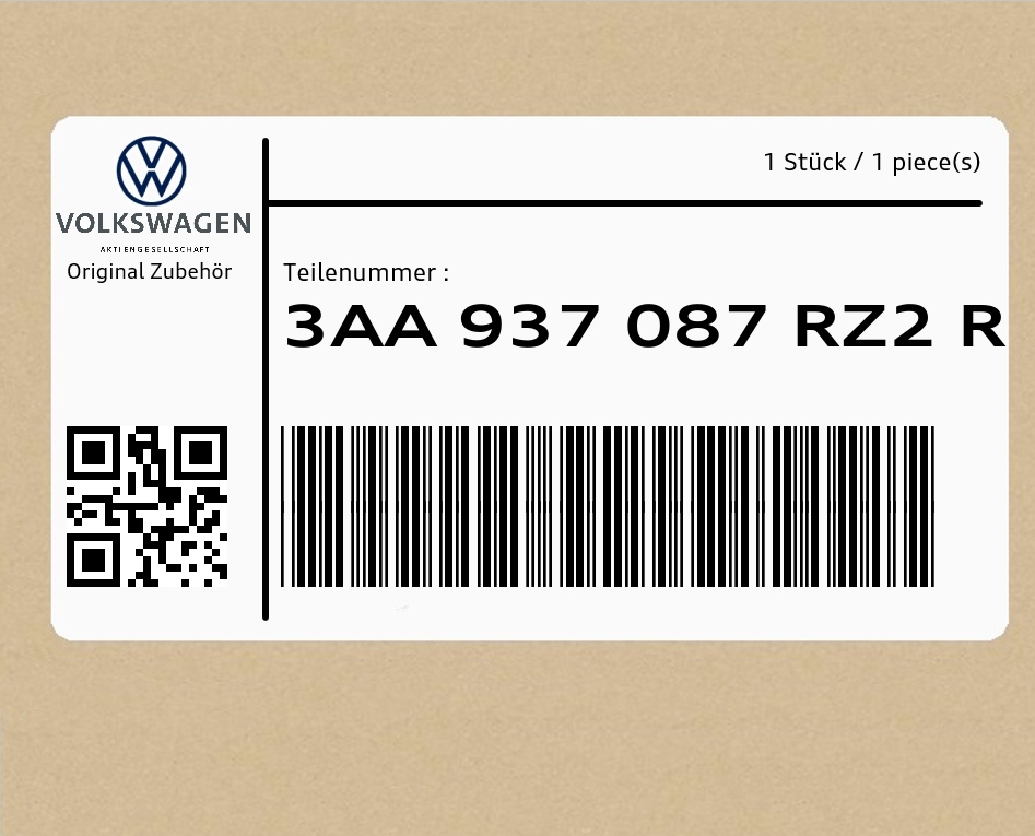фото №1, Блок управления inst. el. автомобиля 3aa937087rz2r vw cc