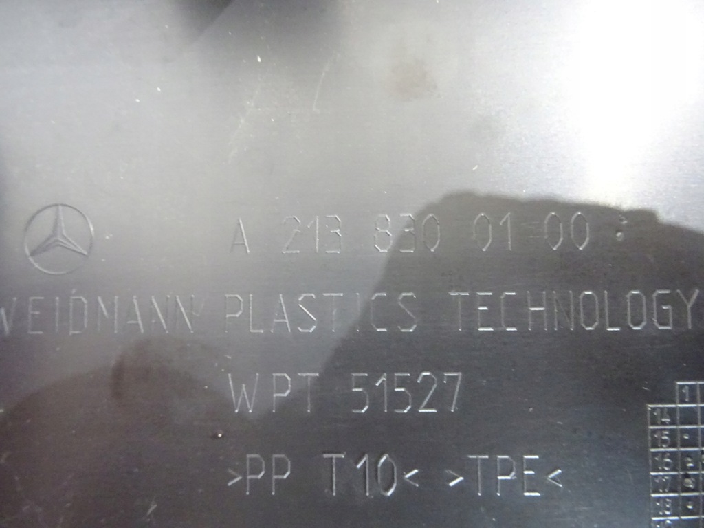 фото №7, Mercedes w213 жабо ліва a2138300100