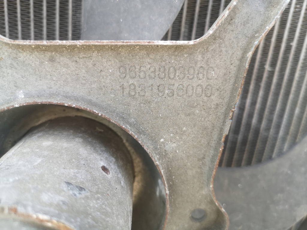 фото №11, Pas передний радиатор peugeot 207 lift 1.4b