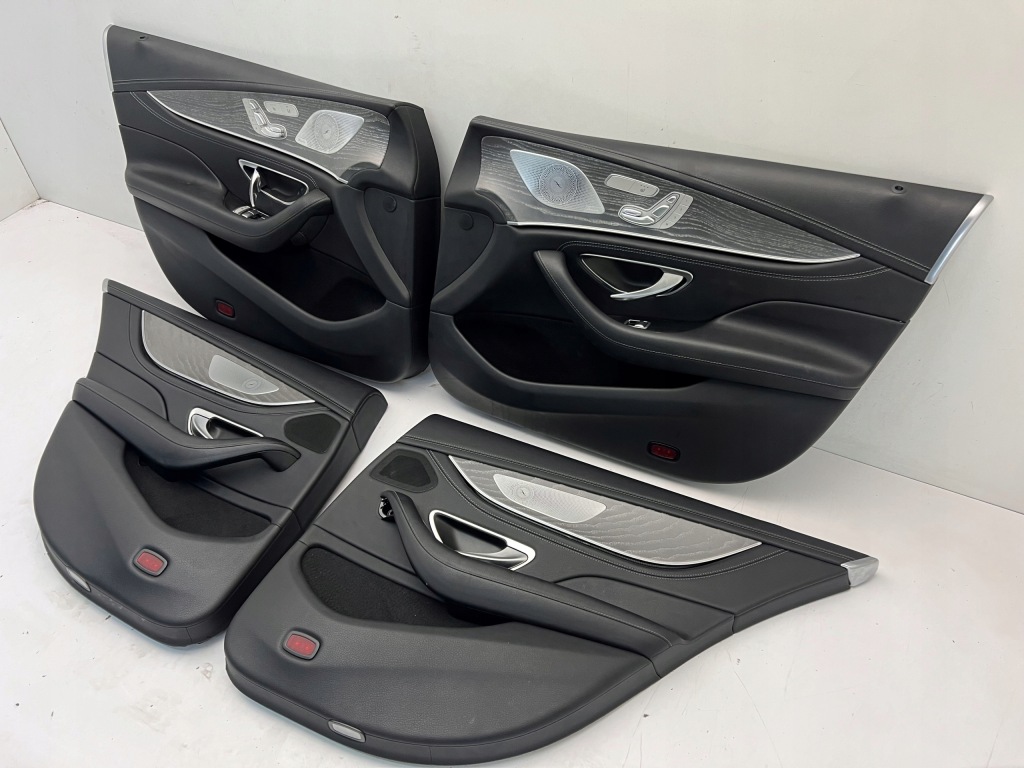 фото №11, Mercedes cls w257 салон сиденья кожа заднее сиденье комплект europa n