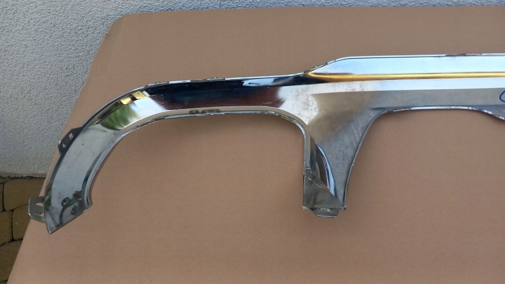 фото №12, Mercedes glc w253 x253 диффузор хром молдинг бампера задняя bydgos a2538859202