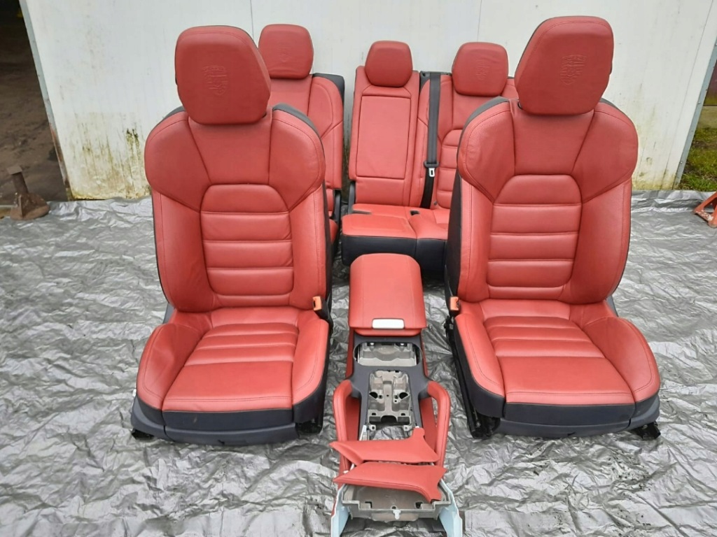 фото №1, Сиденья заднее сиденье комплект porsche cayenne 7p5 lift