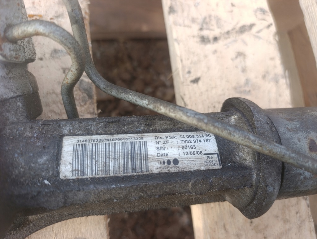 фото №8, Рейка рульова трансмісія citroen jumpy expert scudo 1400931480 7832974167