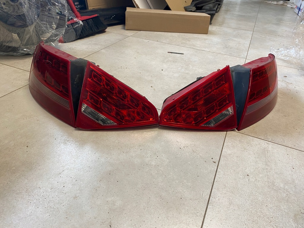 фото №1, Audi a5 8t sportback лампы задняя led комплект