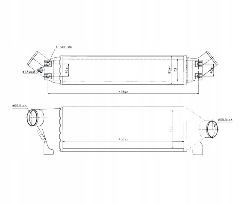 Купить Интеркулер ford transit 00- 2c119l440ba