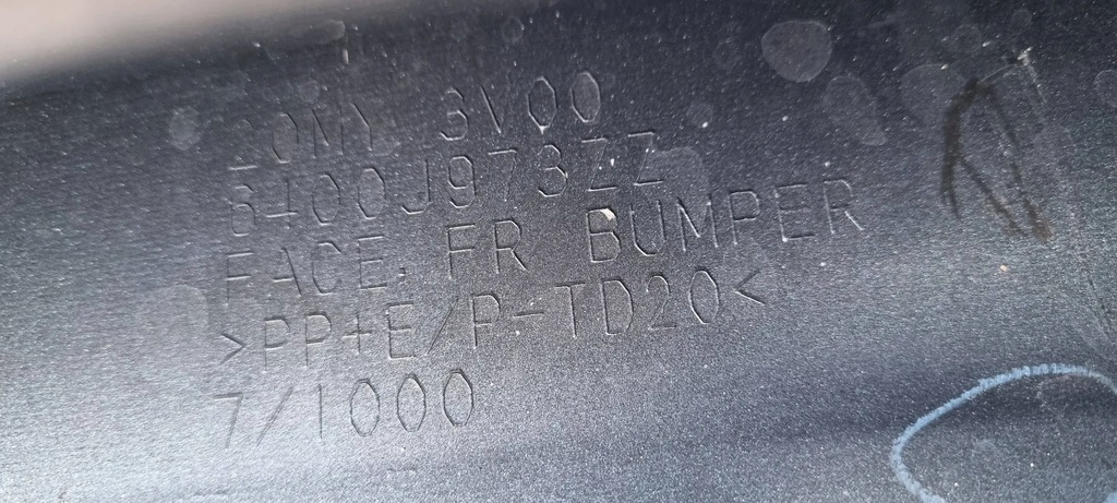 фото №14, Mitsubishi space star iii 2020- бампер перед оригінал a361