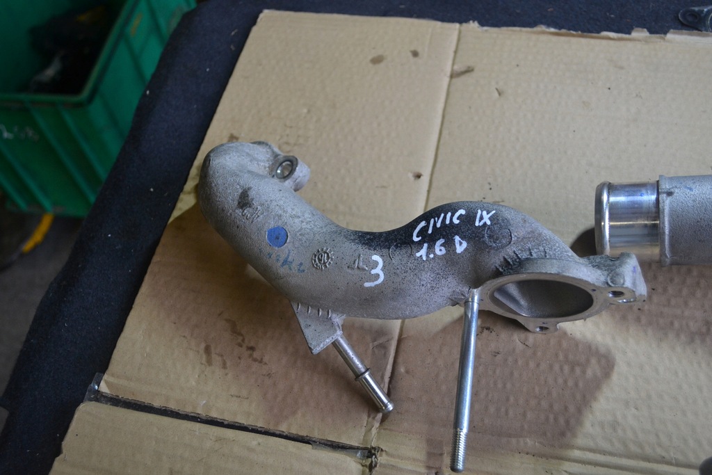 фото №4, Труба воздуха турбины honda civic ix 1.6idtec 14r