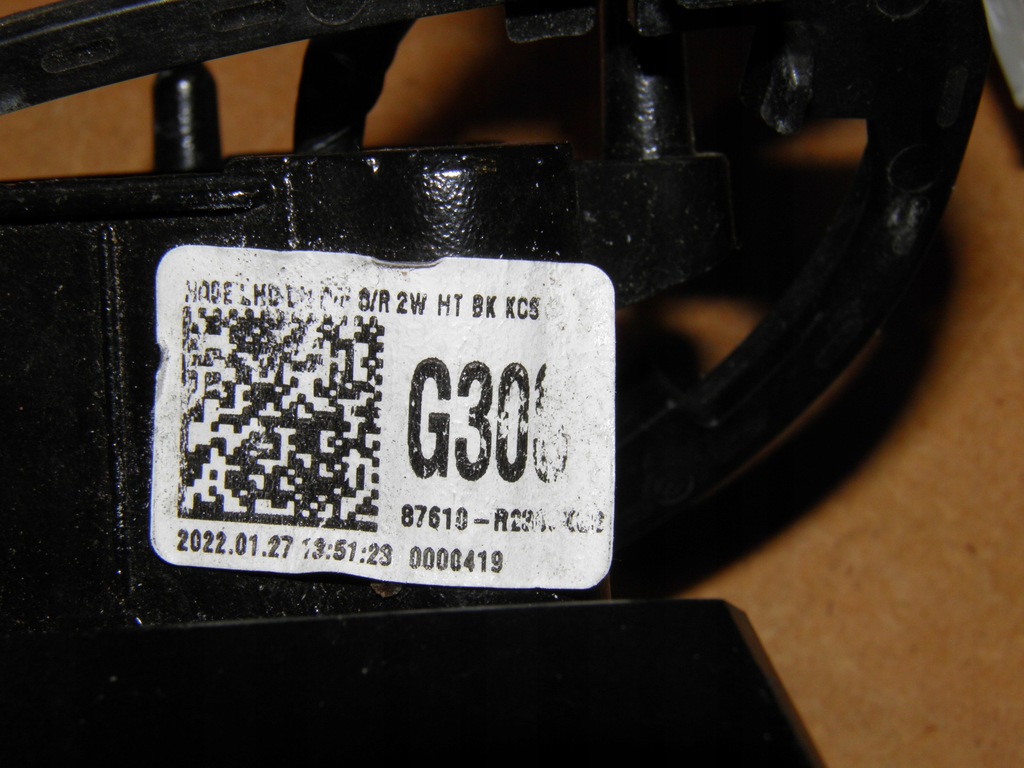 фото №8, Дзеркало ліва kia sportage 8 pin 87610-r2300