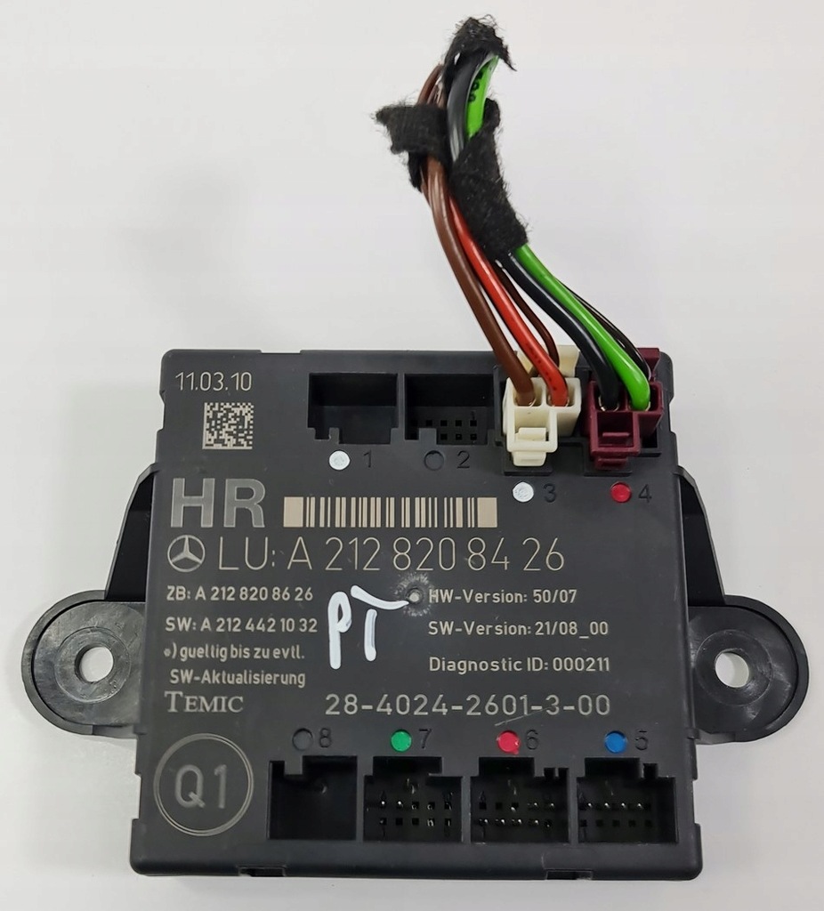 фото №1, Модуль дверь правый задняя mercedes w212 a2128208426