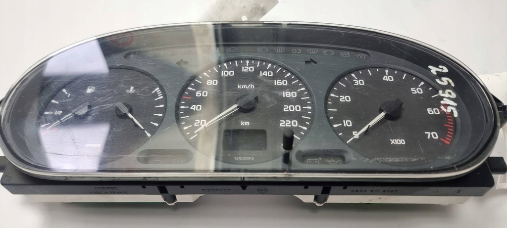 фото №1, Лічильник приладова панель 09046339900 renault scenic