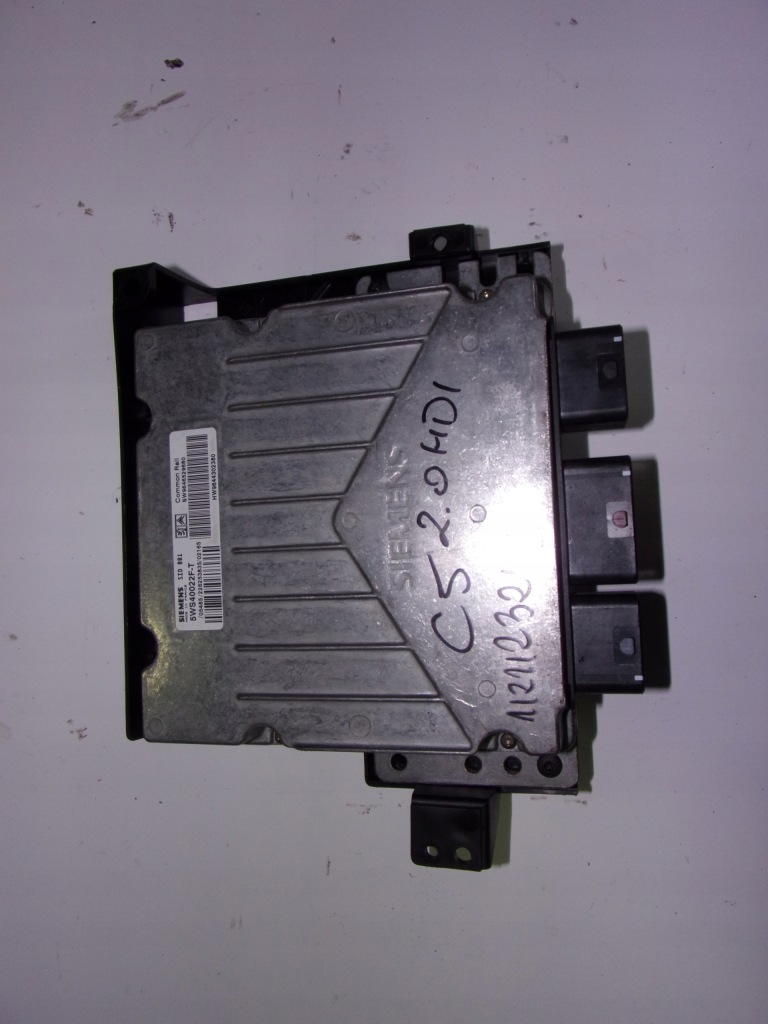 фото №1, Бортовий комп'ютер citroen c5 siemens 5ws40022f-t