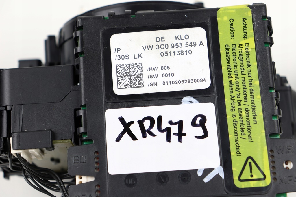 фото №11, Vw passat b6 переключатель комбинированный круиз-контроль лента fis kombi