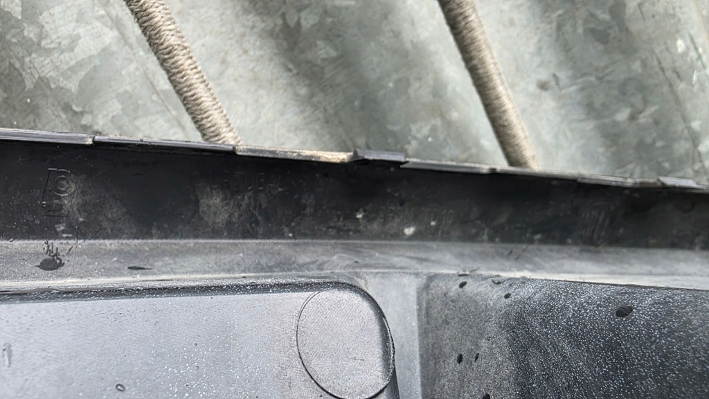 Накладка спойлер диффузор бампера задний vw sharan 2 Киев