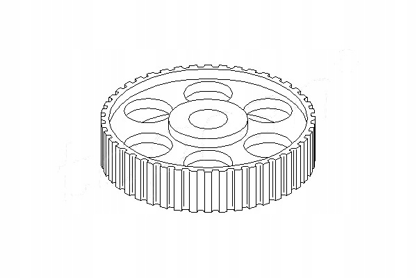 фото №2, Колесо зубчатое грм topran 1373 1817