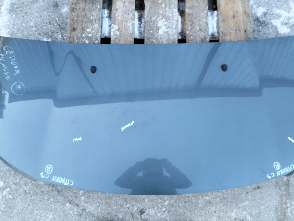 фото №6, Капот кришка двигуна citroen c3 picasso колір kthc 2008-2012 оригінал