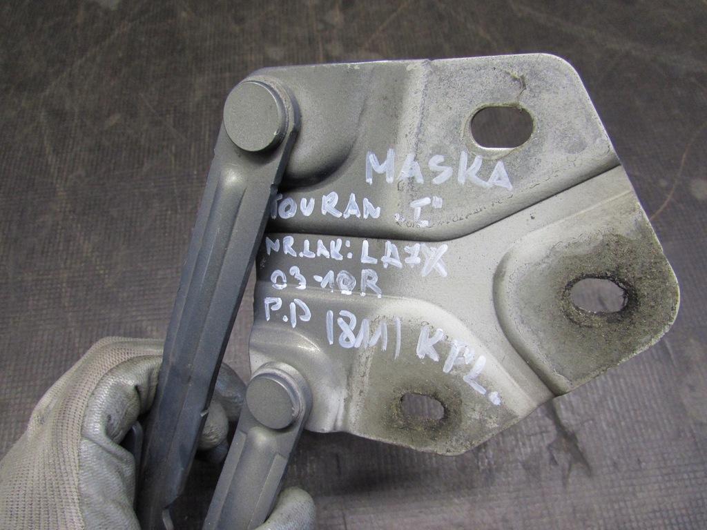 фото №7, Петля капот vw touran i 03-10r la7x