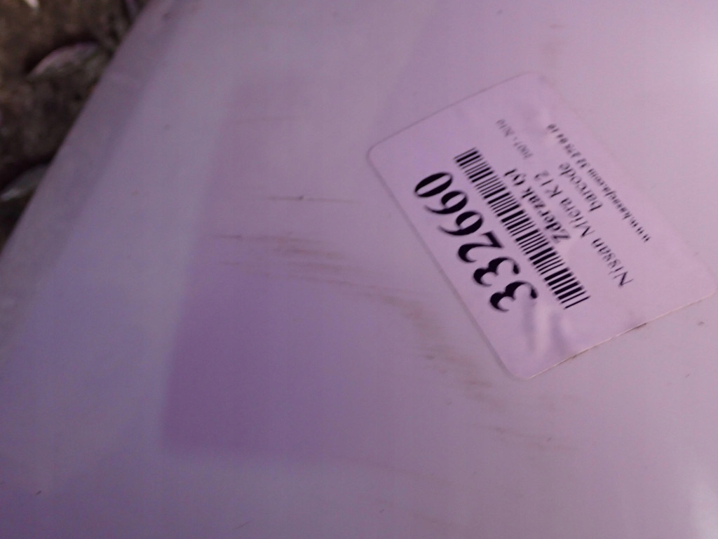 фото №9, Nissan micra k12 lift 07-10 hb 5d бампер задняя задний 326g датчики pdc