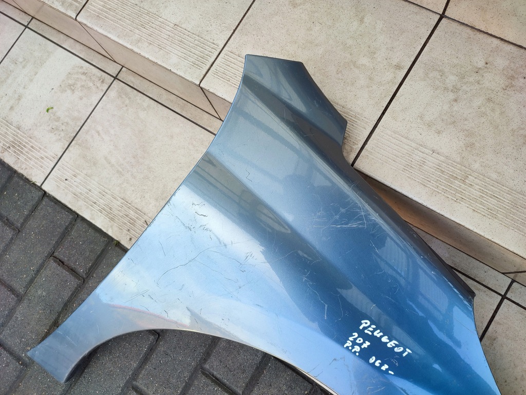 фото №6, Крила передній перед правий peugeot 207