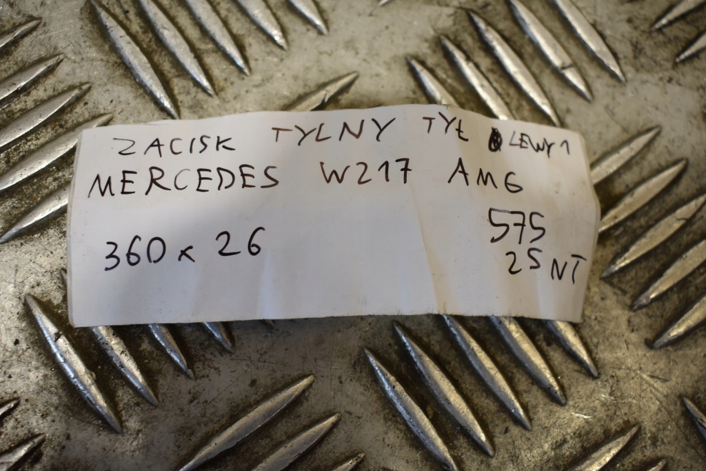 фото №6, Супорт задня задній лівий mercedes w217 w222 amg 1