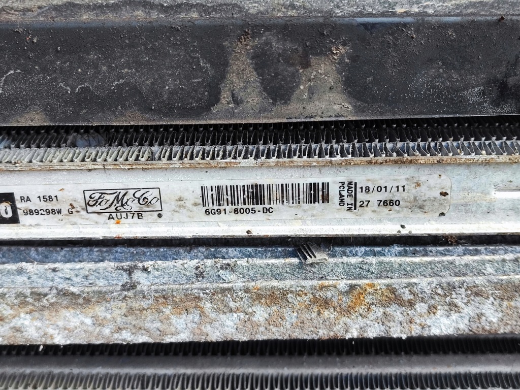 фото №15, Ford kuga mk1 2.0 tdci lift радіатор вентилятор