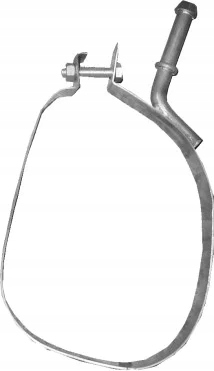 фото №1, Хомут глушителя задняя citroen c2 1.4hdi 50.68al/plo