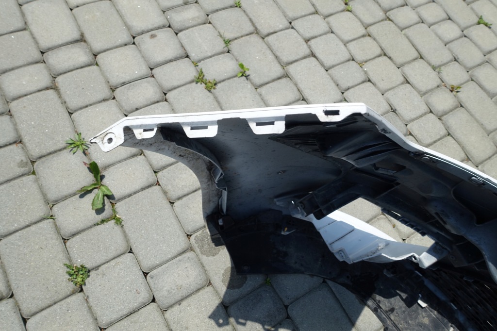 фото №14, Seat ibiza iv lift бампер передний белый bez отверстий