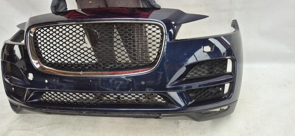 фото №11, Jaguar f-pace 15- бампер перед передній spr pdc hk83-17f003-a