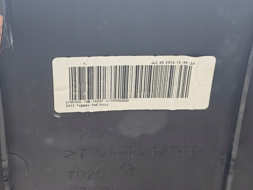 фото №14, Dodge ram 1500 09- приборная панель приборная подушка usa