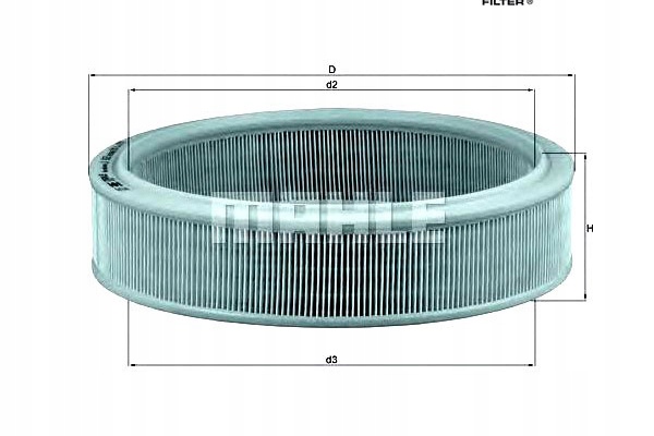 фото №1, Knecht фильтр воздуха fiat doblo doblo cargo punt