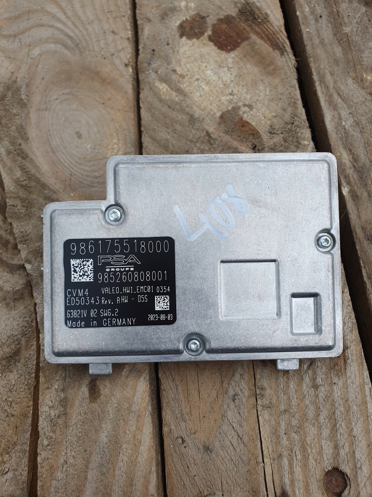 Радар камера передня opel astra l peugeot 3008 308 iii 408 9861755180 euro Зі Шроту