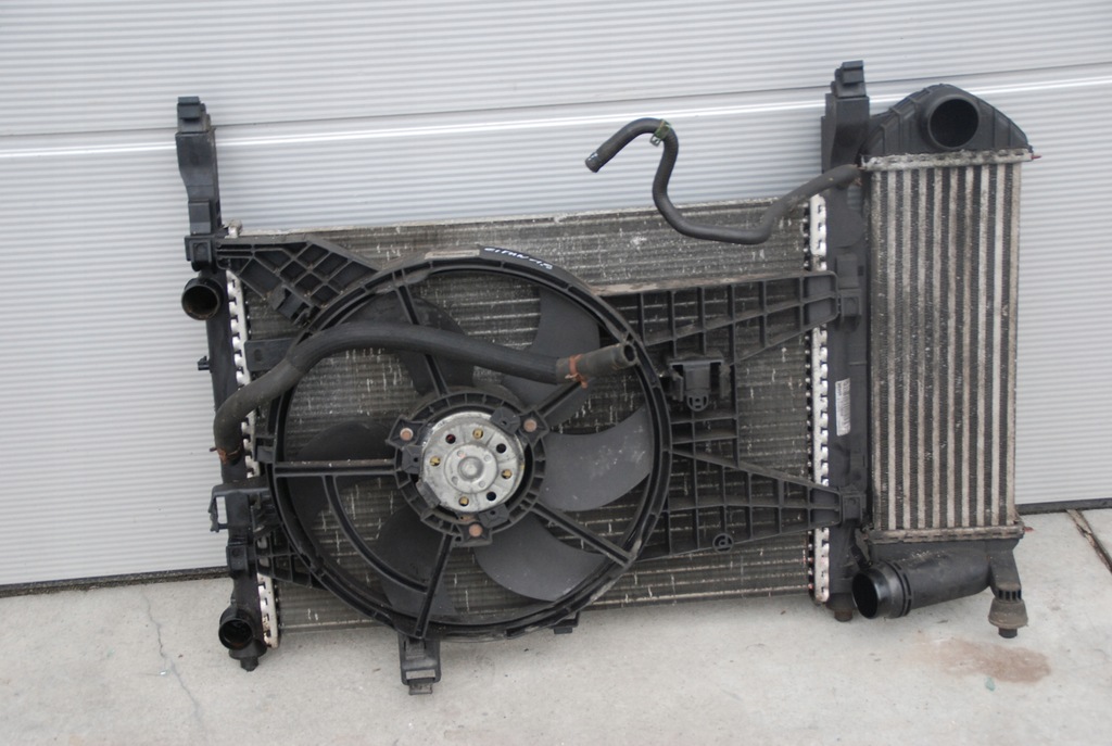 фото №1, Citan w415 комплект радіатор корпус вентилятора