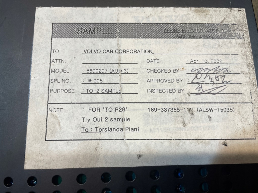 фото №3, Volvo xc90 підсилювач радіо 8690297 premium