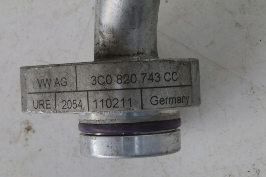 фото №7, Шланг кондиционера passat b6 3c0820743cc
