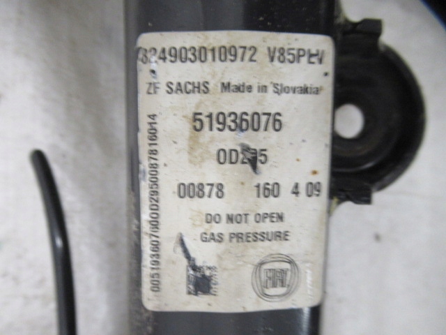 фото №8, Fiat 500 l амортизационная стойка поворотный кулак амортизатор левый