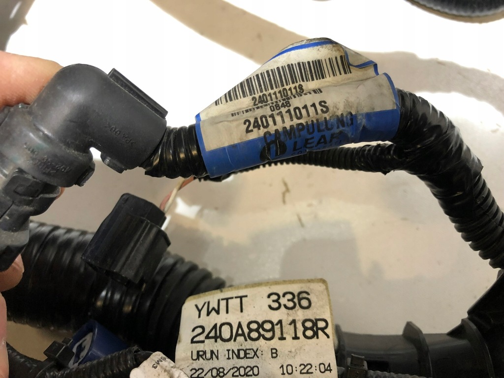 фото №8, Renault captur ii 1.6 etech гибрид жгут электропроводка 240a89118r 240111011s