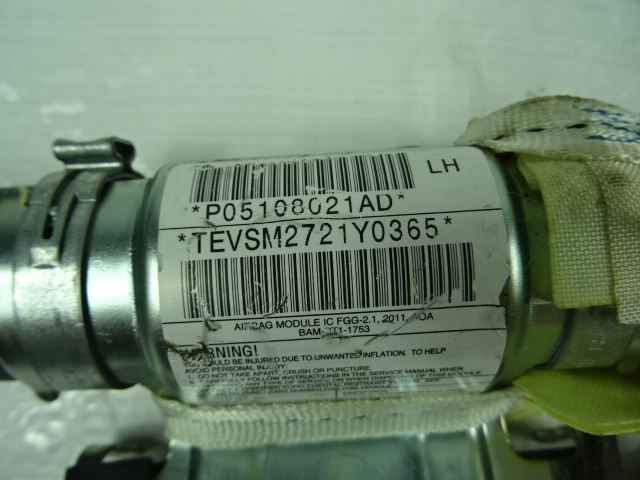 фото №9, Jeep grand cherooke wk2 шторка безопасности подушка безопасности левая