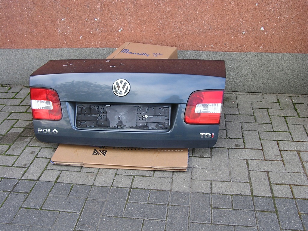 фото №2, Задняя крышка багажника vw polo 9n панель фары sedan