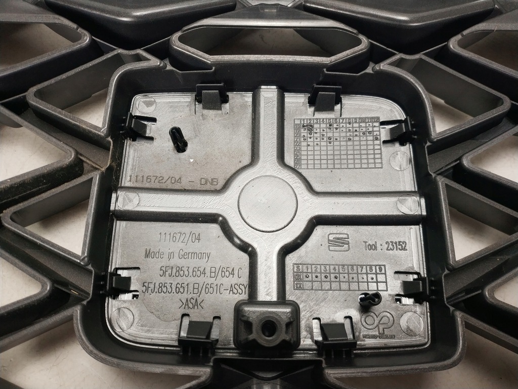 фото №6, Seat tarraco 5fj решітка радіатора решітка радіатора двигуна емблема 5fj853654b