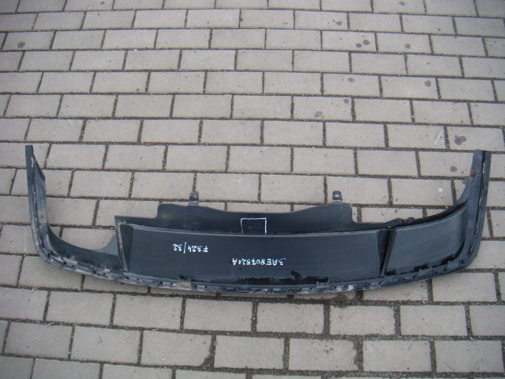 фото №8, Vw passat b7 накладка спойлер бампера задня 3ae807521a