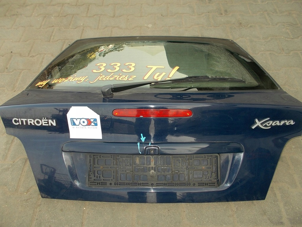 фото №1, Citroen xsara i задняя крышка багажника 5d