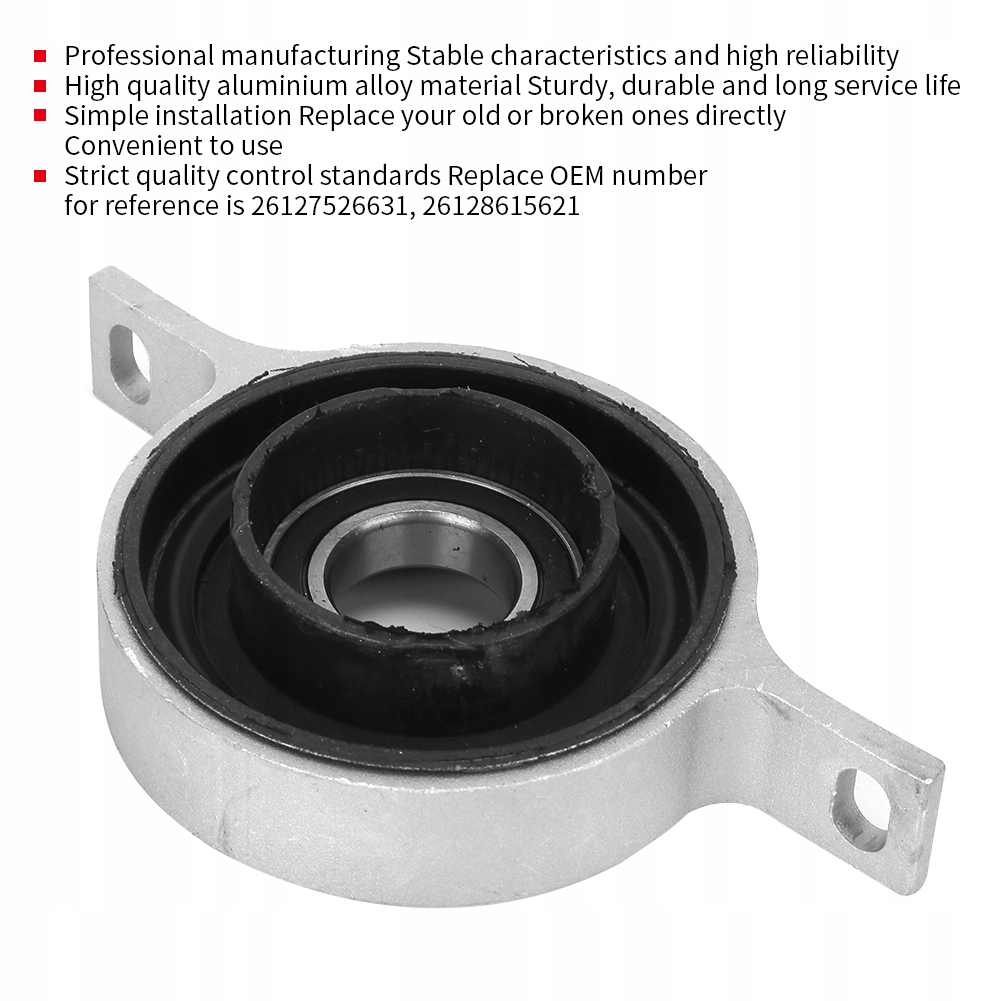 фото №10, Wał привідний ze стоп-сигнал алюміній кронштейн середній вала привідного