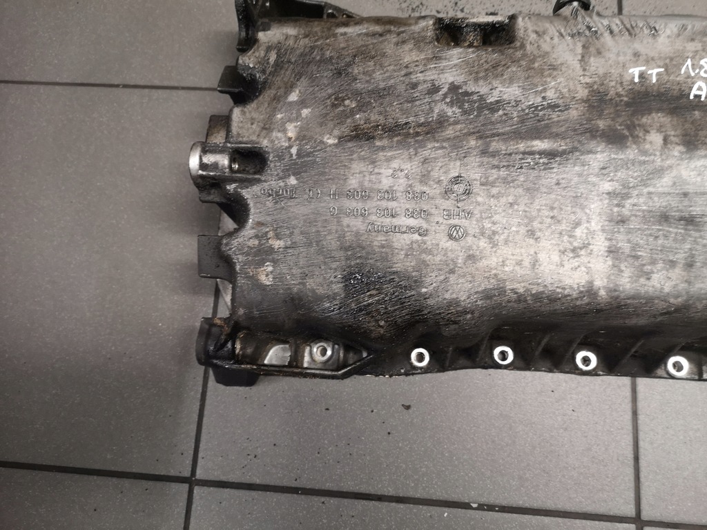 фото №10, Поддон масляная audi tt 8n 1.8t ajq 038103603g