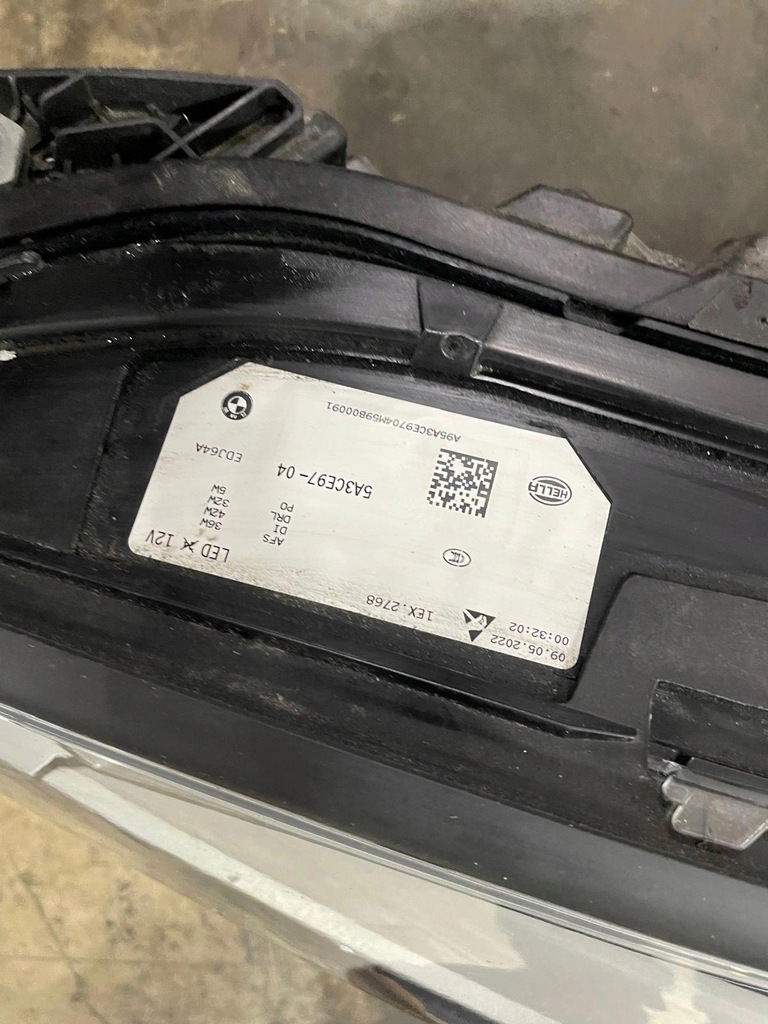 фото №13, Перед капот бампер лампы pas радиатор bmw ix i20 c4a sport