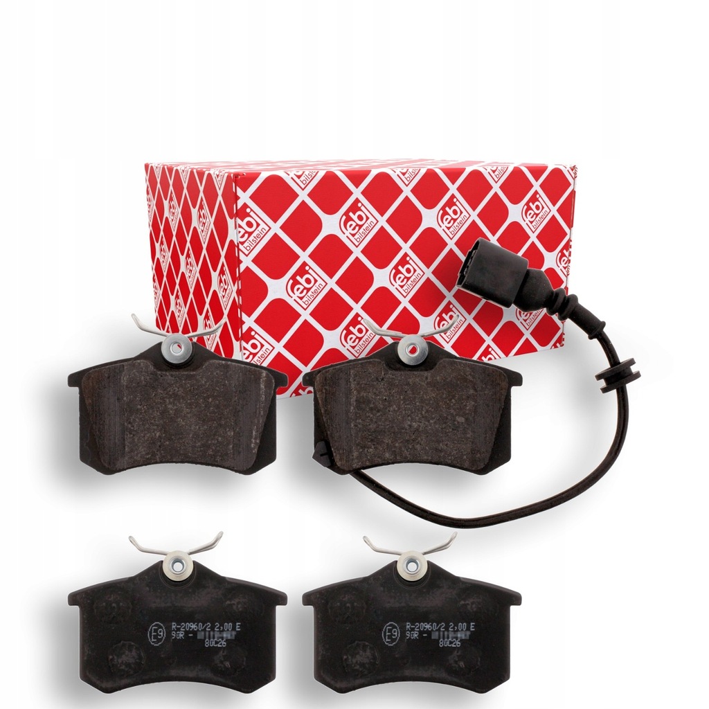 фото №12, Гальмівні колодки гальмівні kpl. задня , pasuje do: audi a2, a4 b5, renault twingo ii,