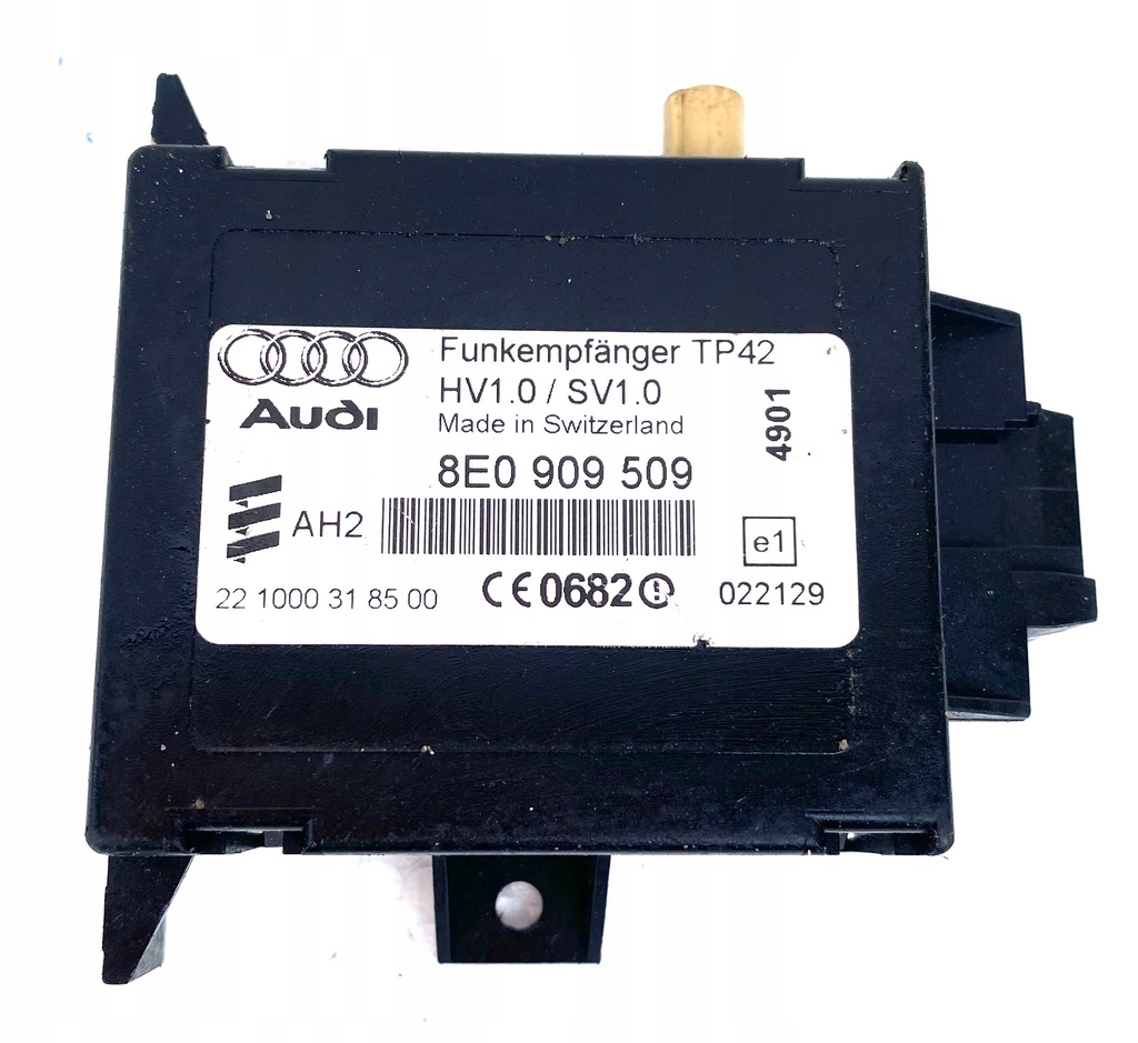 фото №1, Бортовий комп'ютер модуль webasto audi оригінальний номер 8e0909509