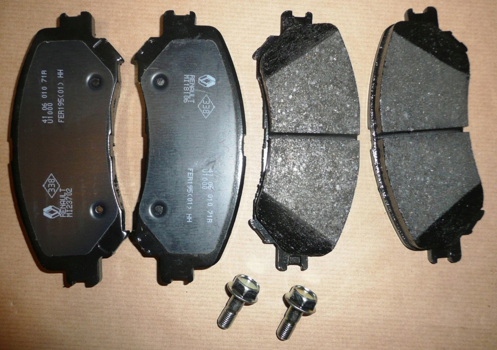 фото №2, Тормозные колодки тормозные renault espace v 1.6 dci tce перед 410606124r оригинал