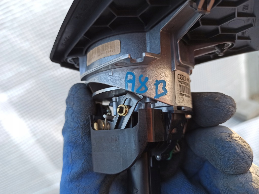 фото №7, Audi a8 d3 4e s8 динамик панели левый bang olufsen b&o bao 4e0035361 выдвижной