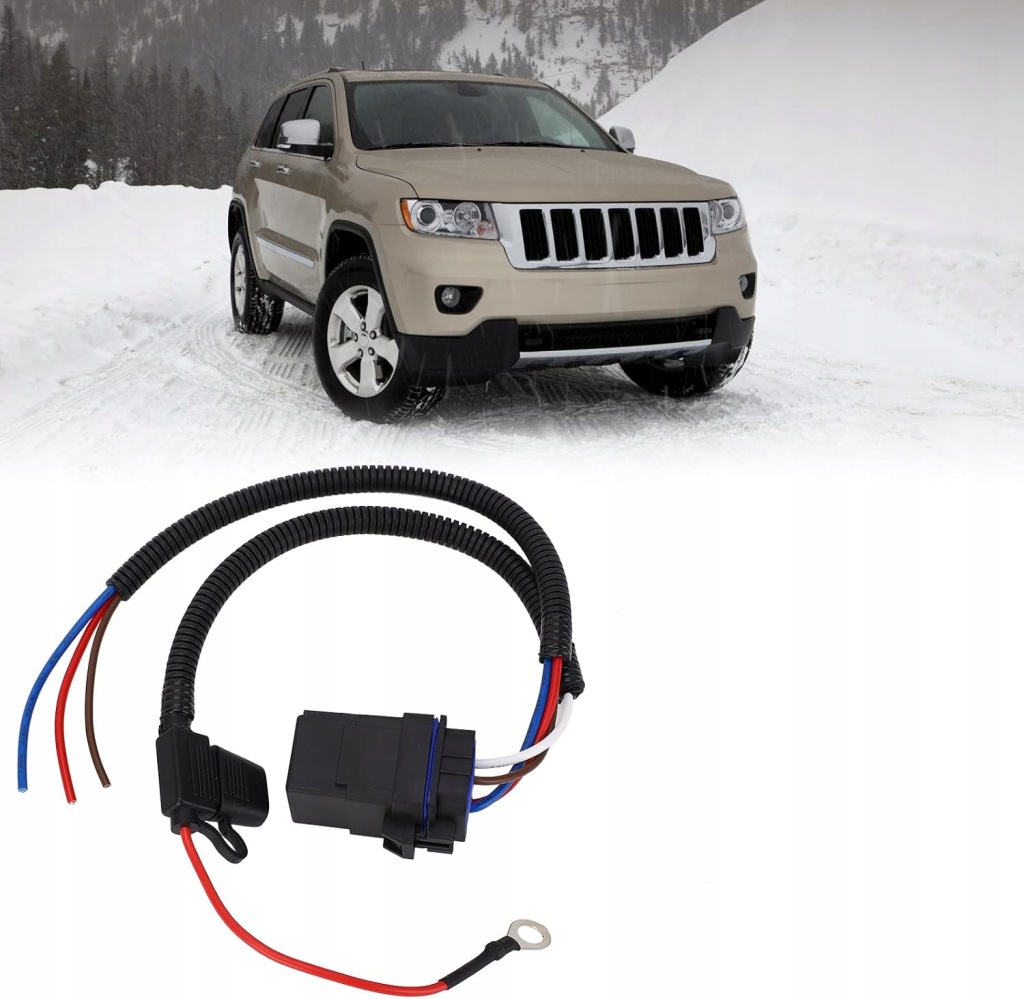 фото №7, 68269523ad джгут реле живлення насоса пального роз'єм 4 pin 12v 40a